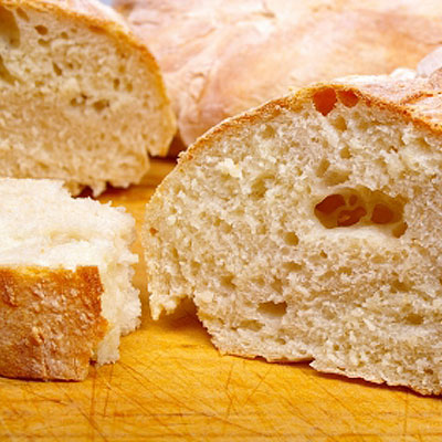 Ciabatta - un pan típico italiano