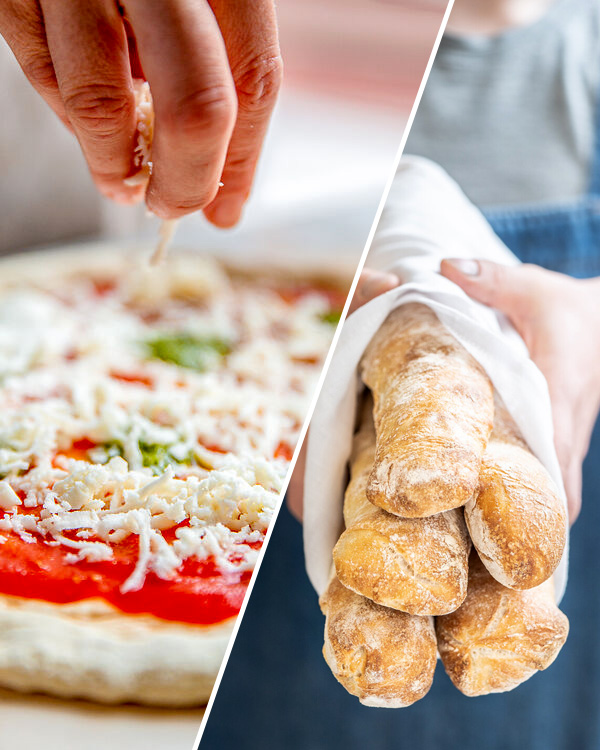La mejor harina para pizza y chapata